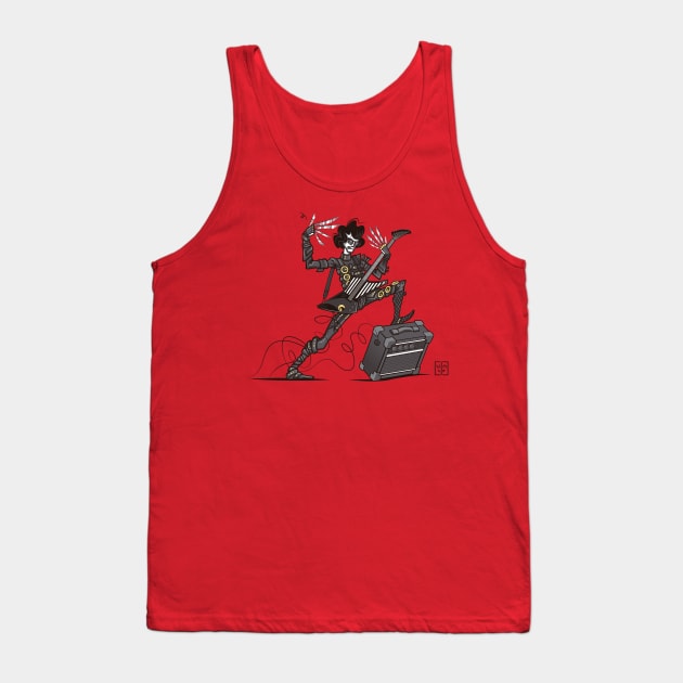 Edward Scissor Bands Tank Top by BITICOL